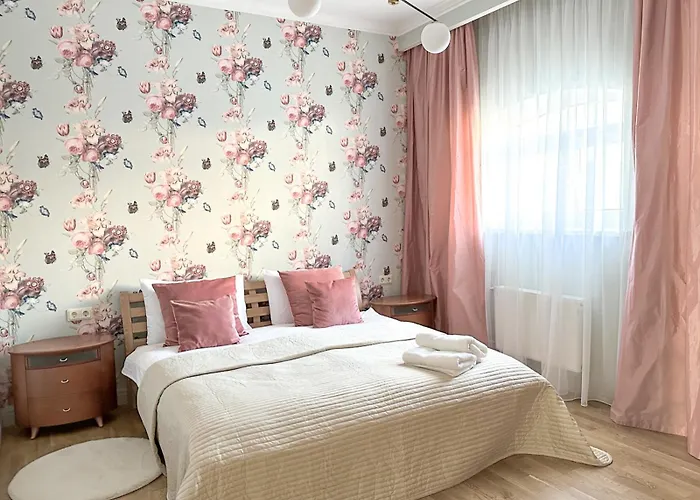 Apartment Heart, Space, Loft View, Free Parking Riga